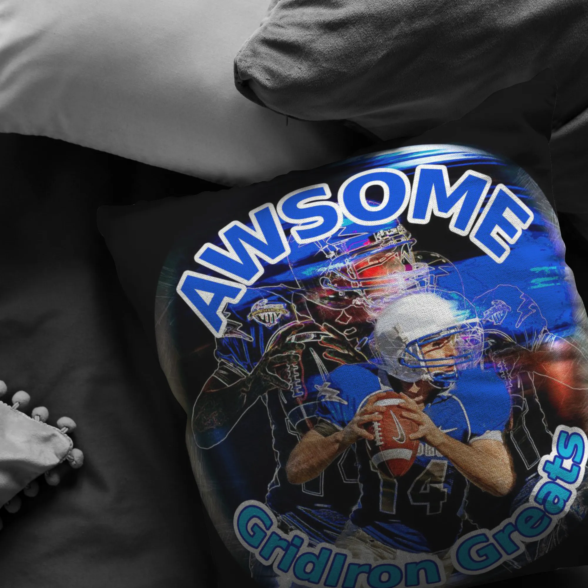 GridIron Greats Pillow