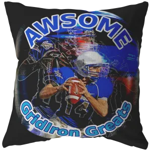 GridIron Greats Pillow