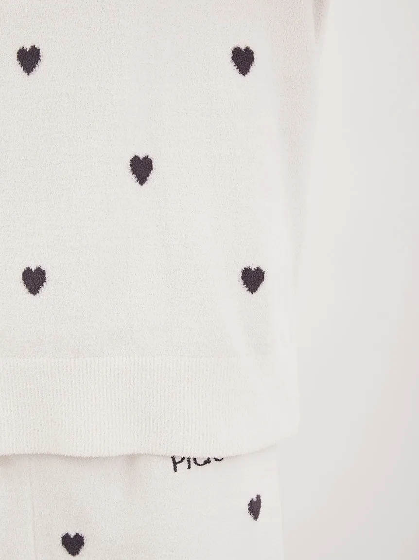 Heart Logo Short-Sleeved Pullover