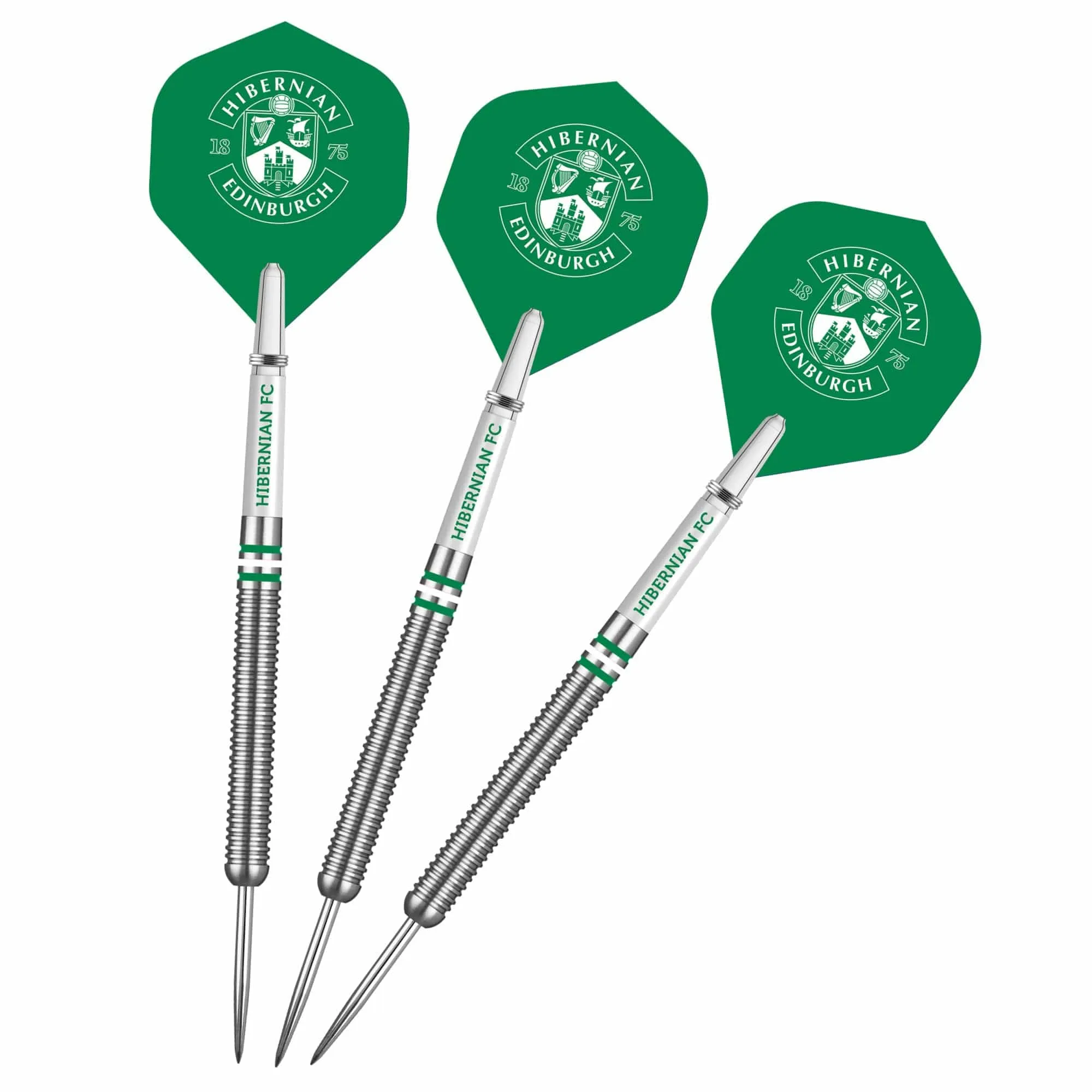 Hibernian FC - Official Licensed - Steel Tip Darts - Tungsten - 24g