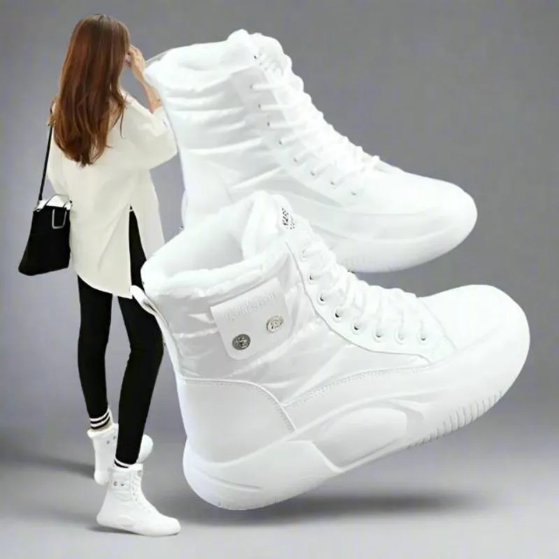 High Bliss Plush Winter Sneaker Boots