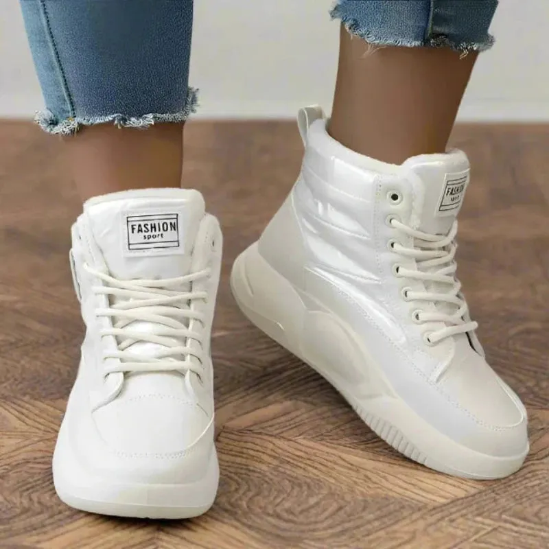 High Bliss Plush Winter Sneaker Boots