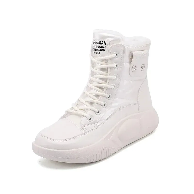 High Bliss Plush Winter Sneaker Boots