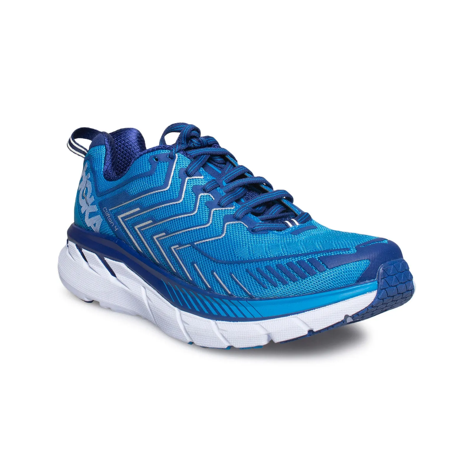 HOKA Clifton 4 Diva Blue/True Blue Running Shoes - Men's