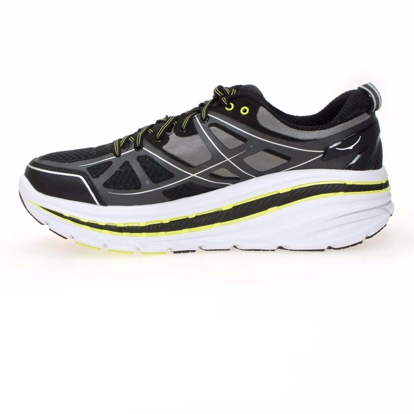 Hoka One One Stinson 3 Anthracite / Acid Running Shoe