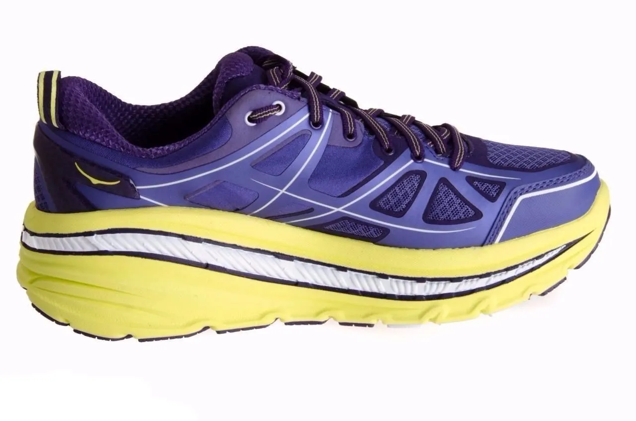 Hoka One One Stinson 3 Corsican Blue / Sunny Lime Running Shoes