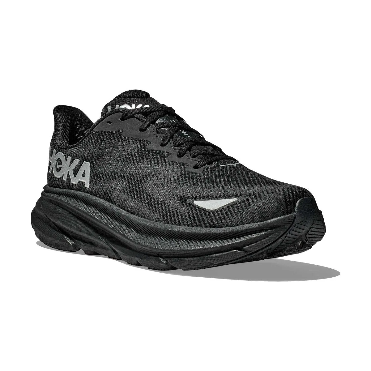 Hoka One One Women's Clifton 9 Black/Black Gore-Tex