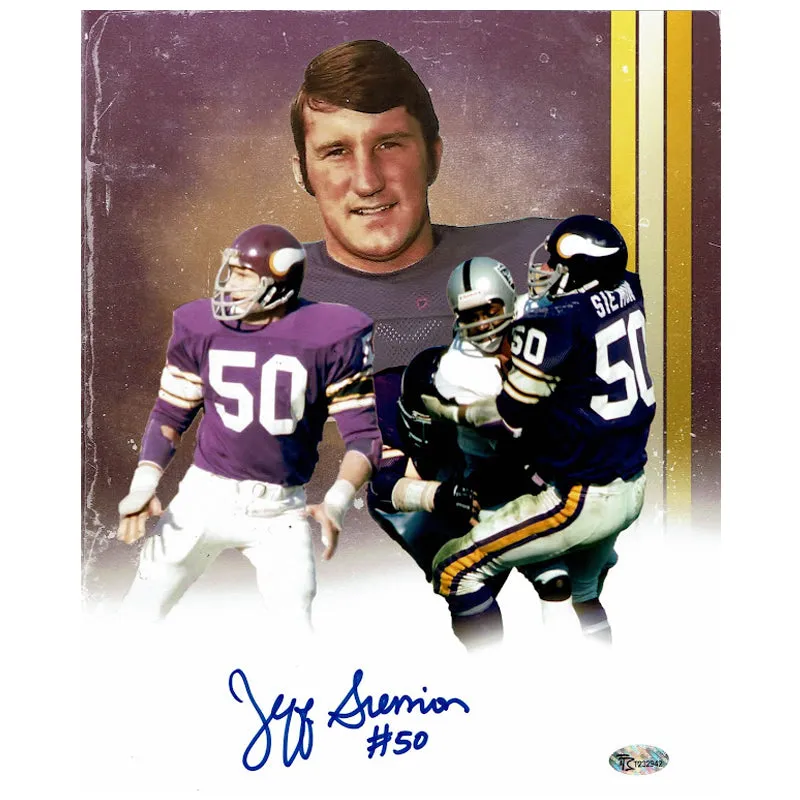 Jeff Siemon Autographed Photo Art 8x10