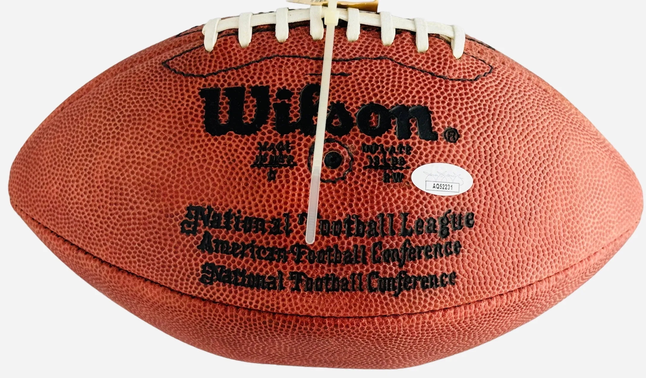 Joe Montana Autographed Official NFL Wilson Football (JSA)