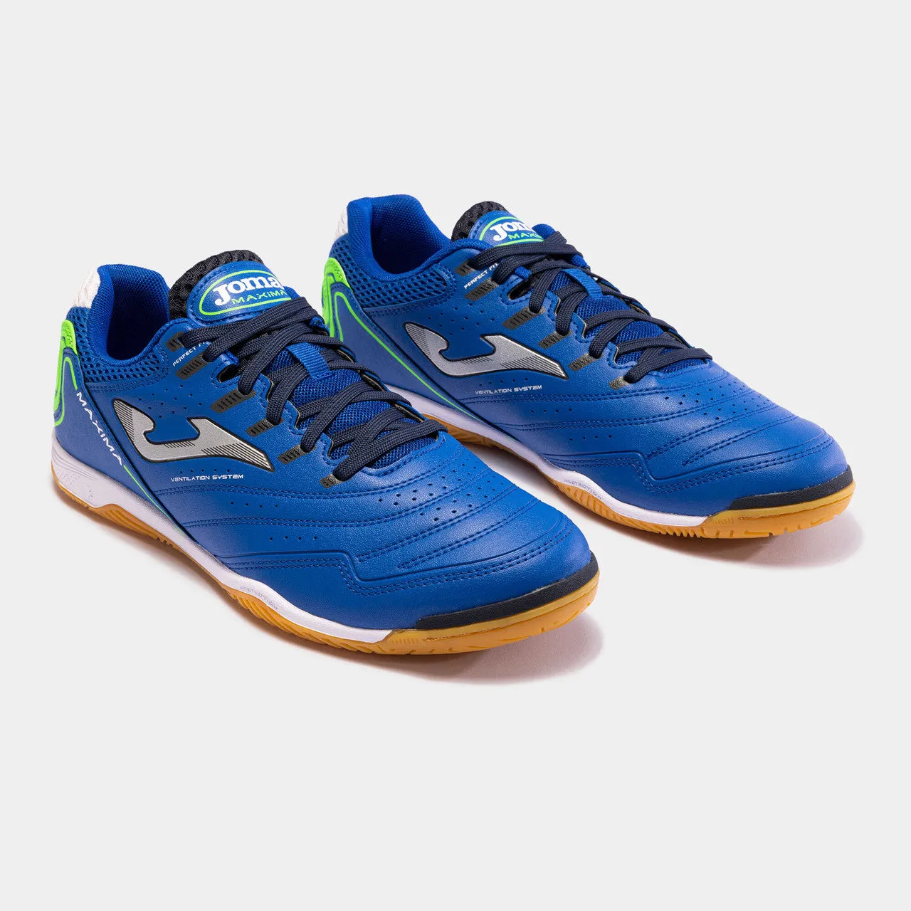 Joma Maxima Indoor Boots- Royal/Green