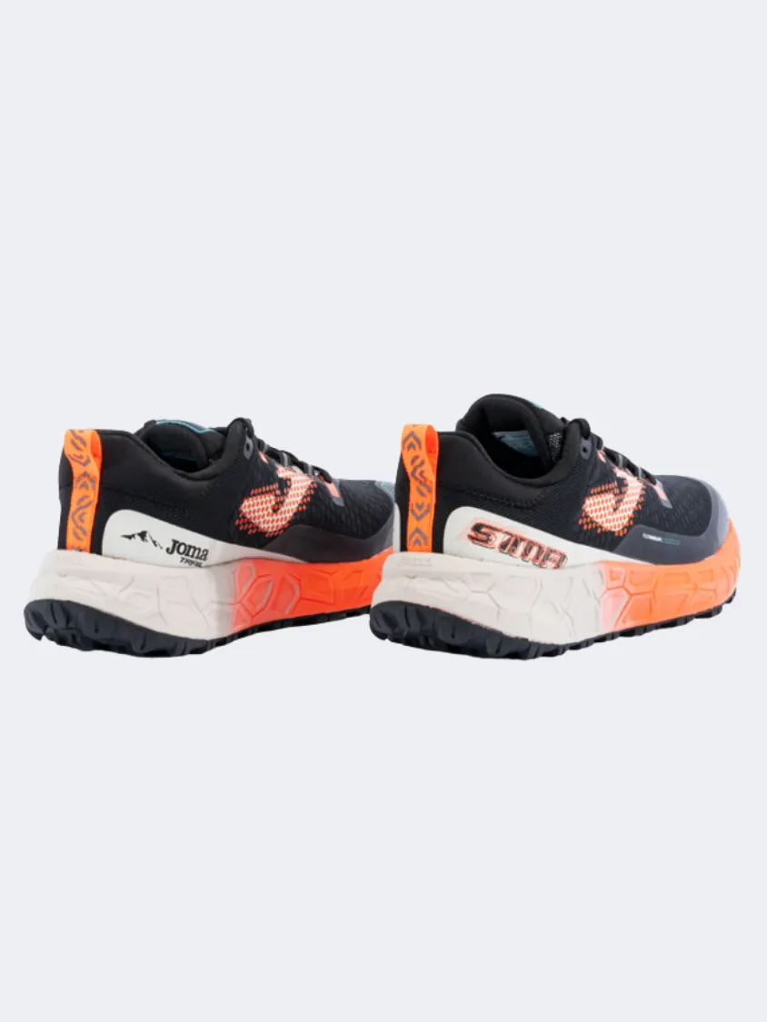 Joma Sima 2301 Men Outdoor Shoes Black/Orange