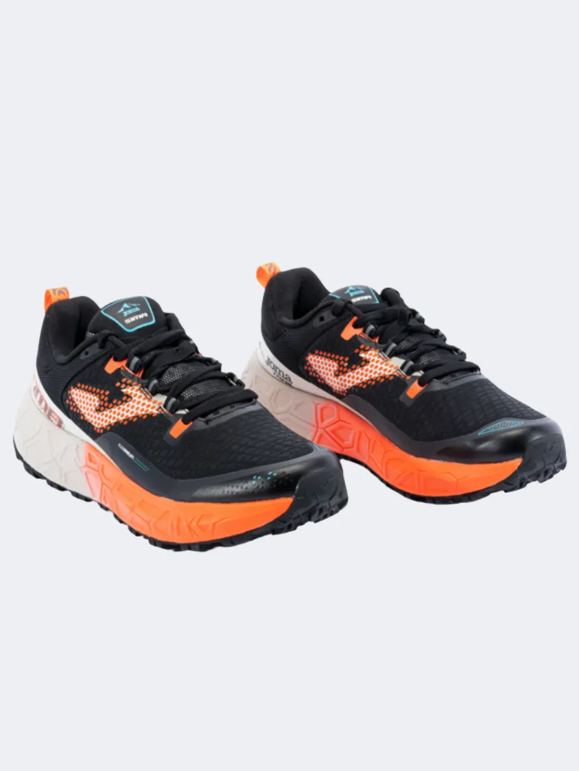 Joma Sima 2301 Men Outdoor Shoes Black/Orange