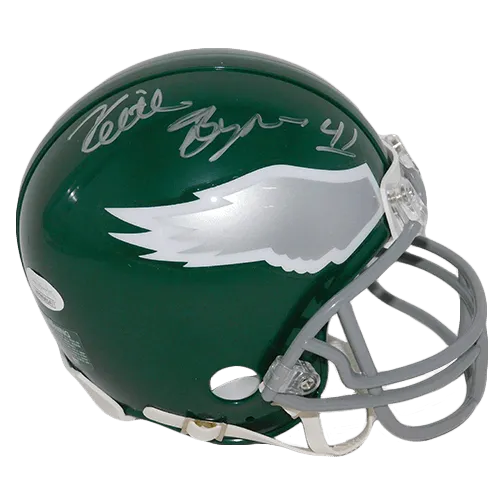 Keith Byars Autographed philadelphia eagles Football Mini Helmet (JSA)