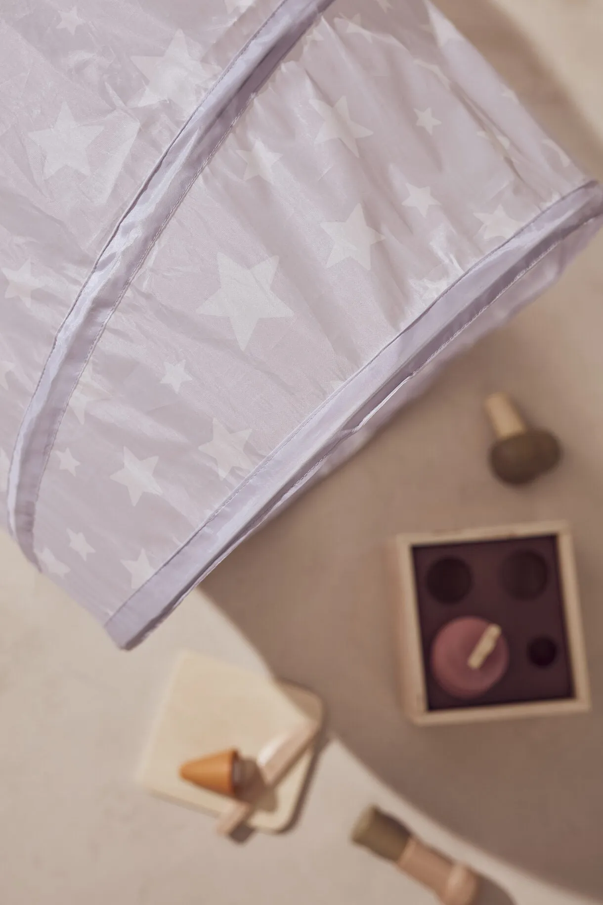 Kids Concept Play Tunnel Lilac Star