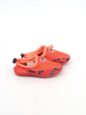 Kid's Girl Graphic Printed Water Shoes,Coral