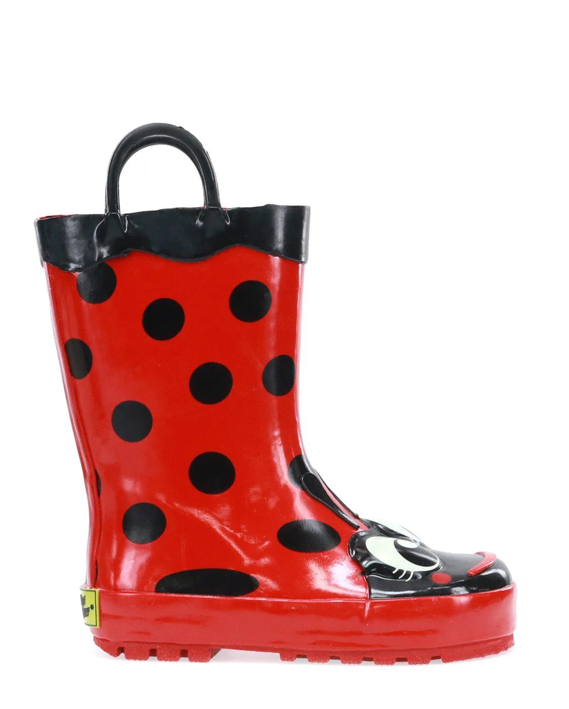 Kids Lucy Ladybug Rain Boot - Red