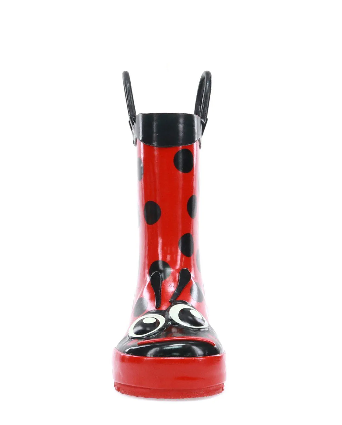 Kids Lucy Ladybug Rain Boot - Red