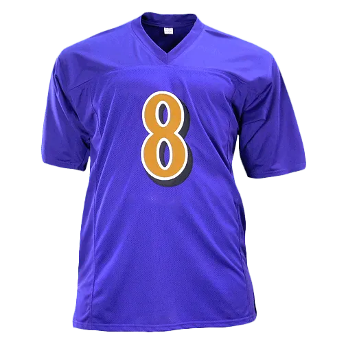 Lamar Jackson Signed Pro Edition Color Rush Football Jersey (JSA)