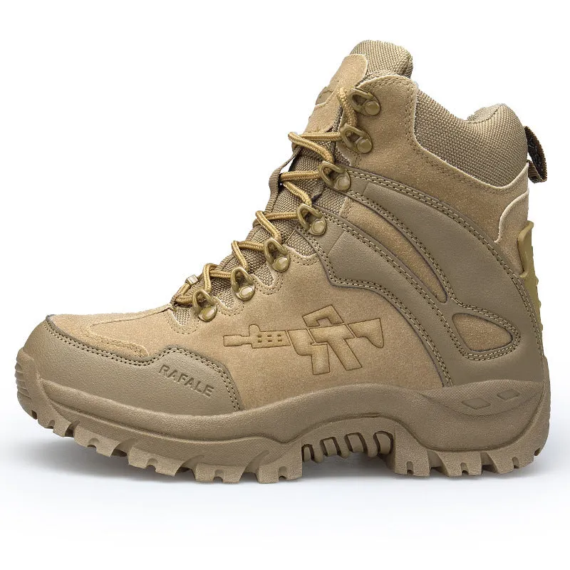 Large Size Army Fan Outdoor Hiking Shoes