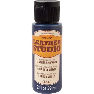 Leather Studio Paint Navy 2 Oz.