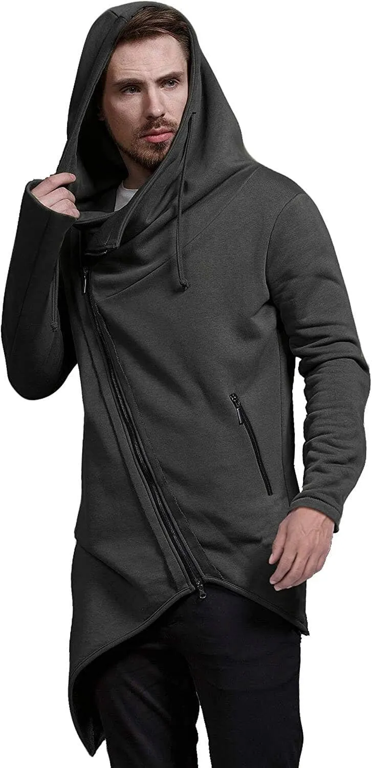 Lightweight Irregular Hem Pullover Hoodie (US Only)