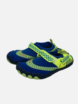 Little Surprise Box Blue & Green Anti Skid Outdoor adventure Shoes for Kids