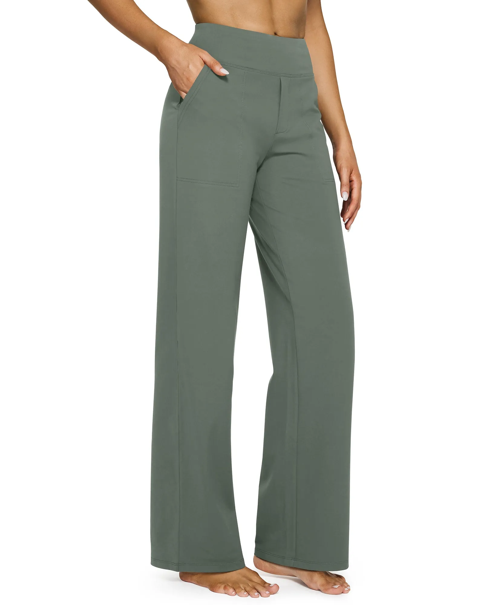 Loose High-Waist Business Casual Pants 33