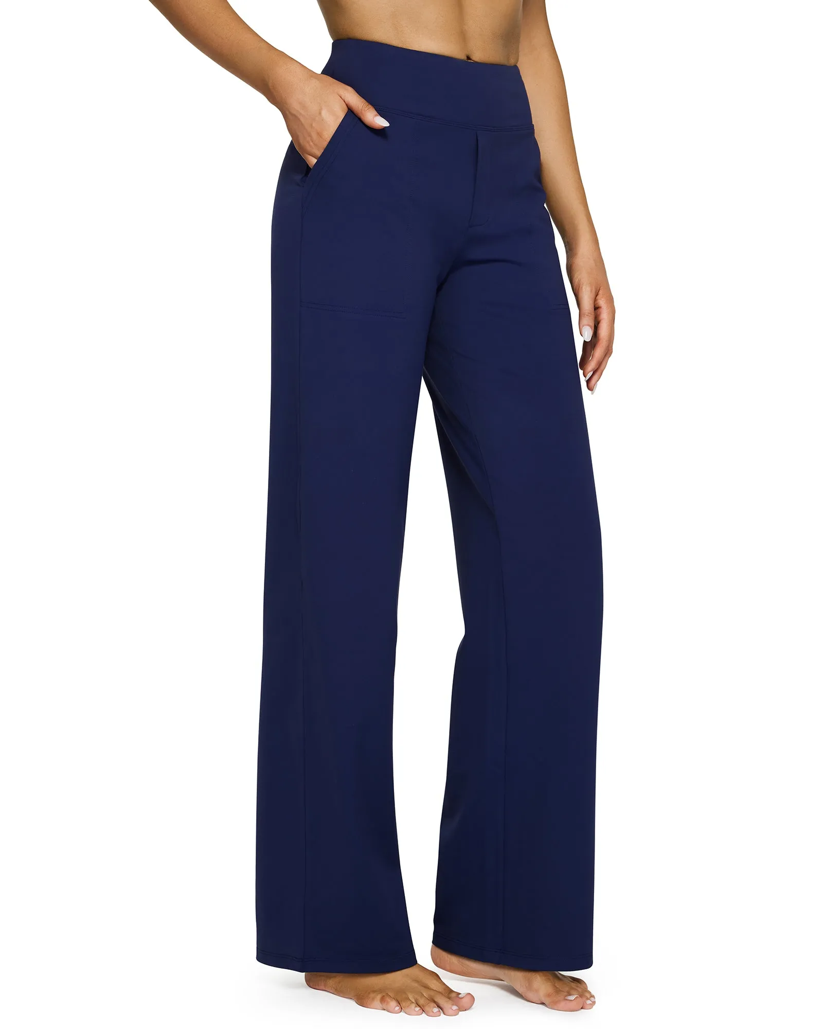 Loose High-Waist Business Casual Pants 33