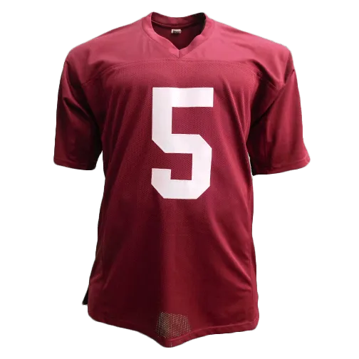 Marquise Brown Autographed Maroon College Football Jersey (JSA)