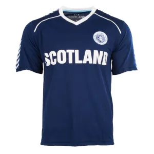 Men's Plain Scotland Football Shirt  Navy