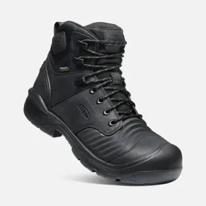 Men's Portland 6" Waterproof Boot - Black/Black