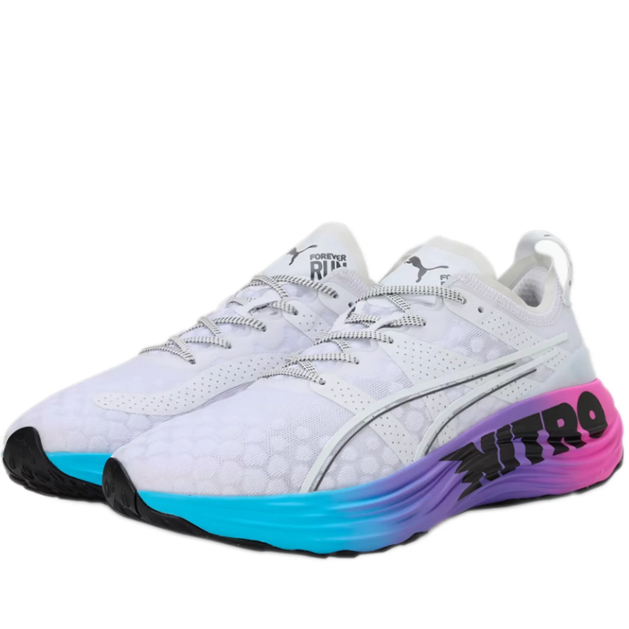 Men's Puma ForeverRUN NITRO - White/ Sunset