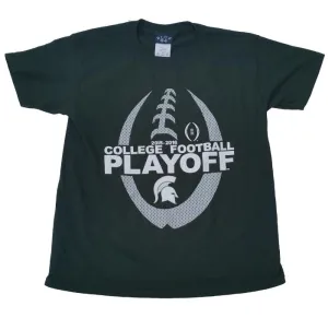 Michigan State Spartans Blue 84 YOUTH 2016 College Football Playoff T-Shirt