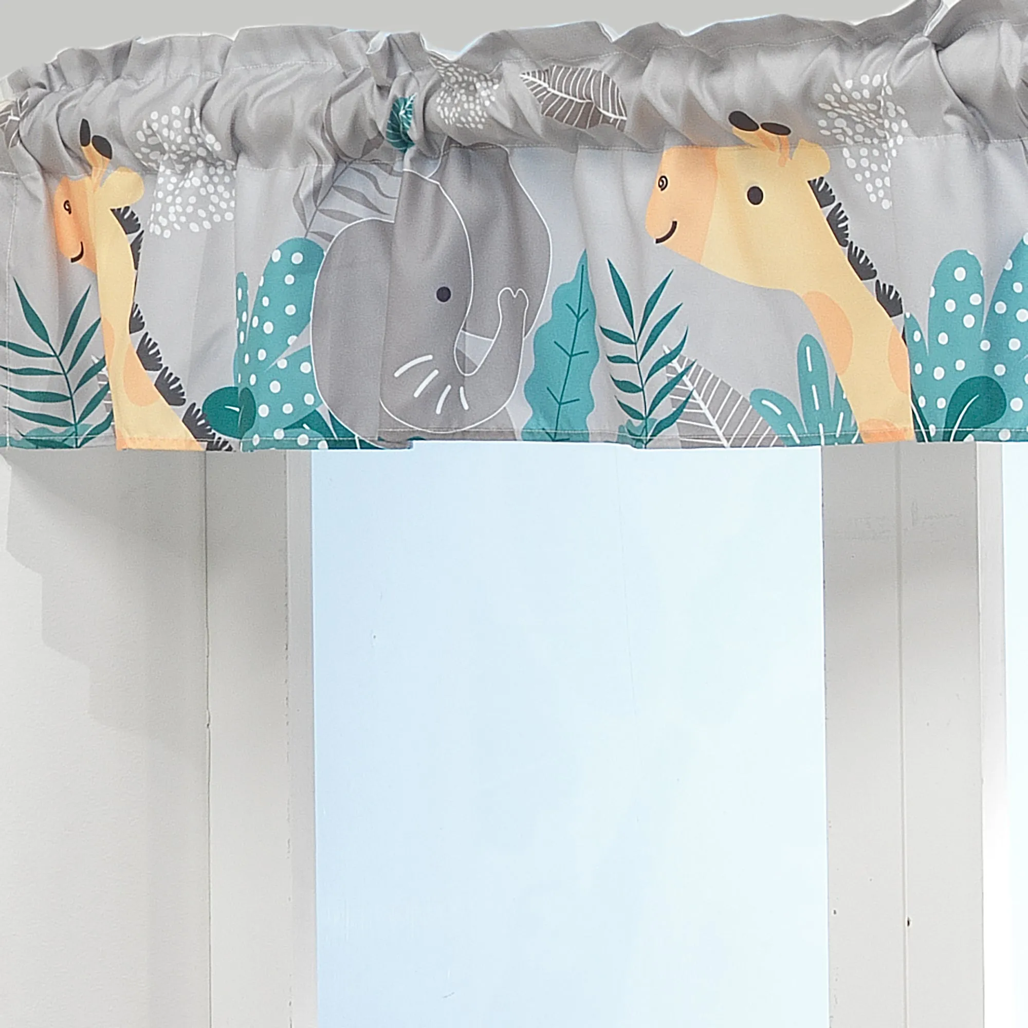 Mighty Jungle Window Valance