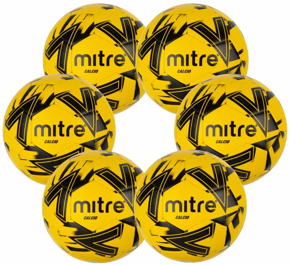 Mitre Calcio One 24 Training Football 6 Ball Pack