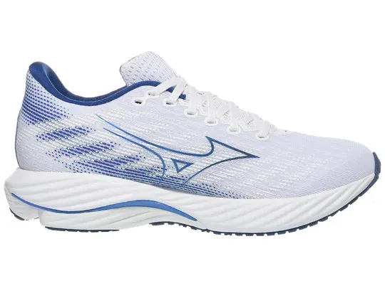 Mizuno | Wave Rider 28 | Men's | White/Estate Blue