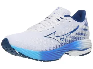 Mizuno | Wave Rider 28 | Men's | White/Estate Blue