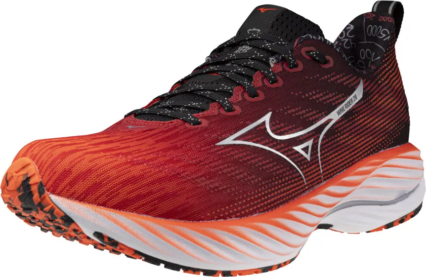 Mizuno Wave Rider 28 Running Shoes - Red