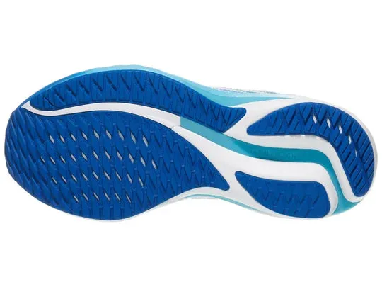 Mizuno | Wave Rider 28 | Women's | White/Mugen Blue