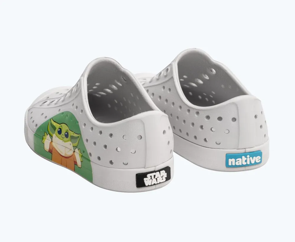 Native Shoes Frost Gray/Mando BFF Jefferson Star Wars™ Block Shoe