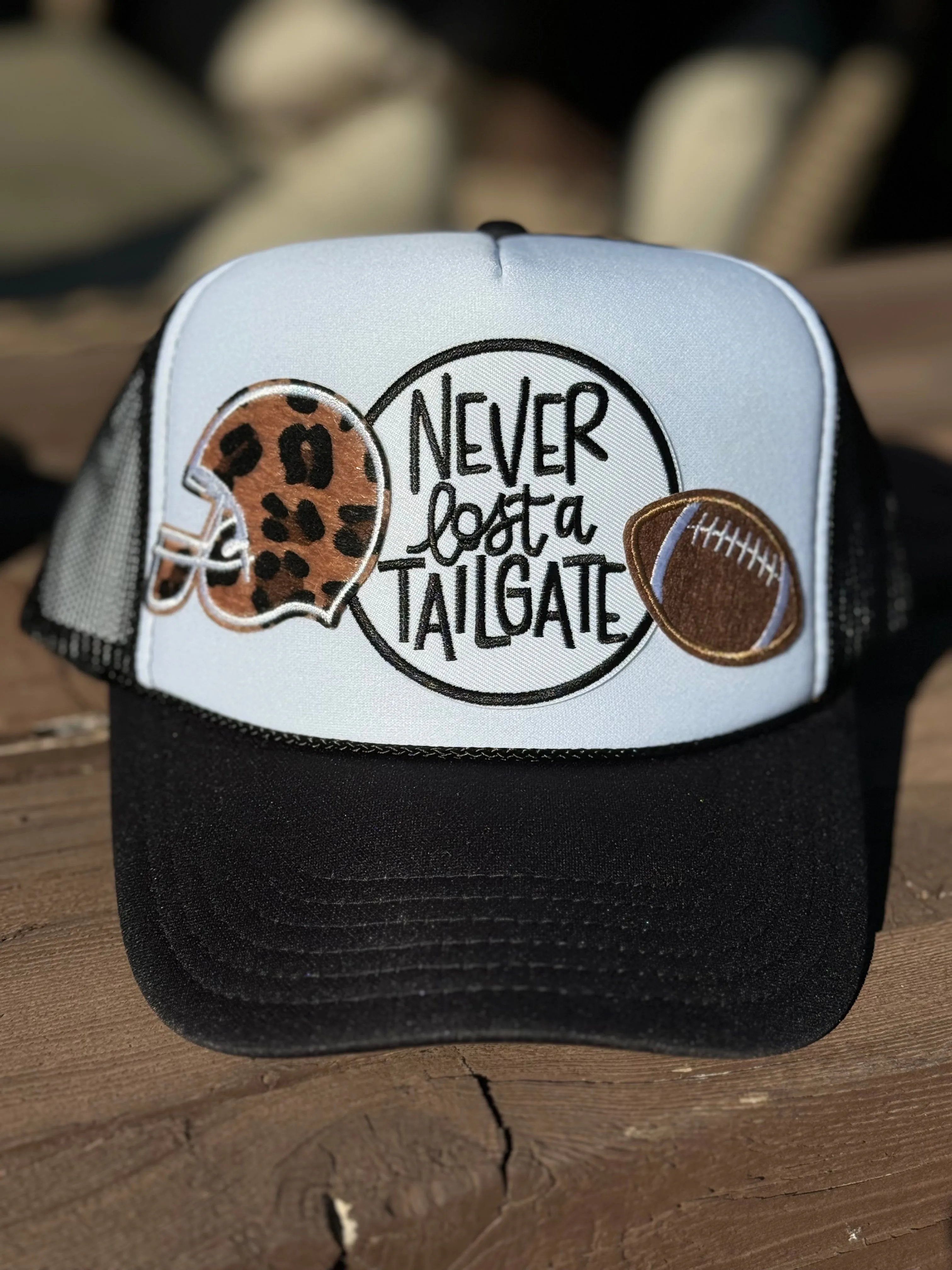 Never Lost A Tailgate Trucker Hat