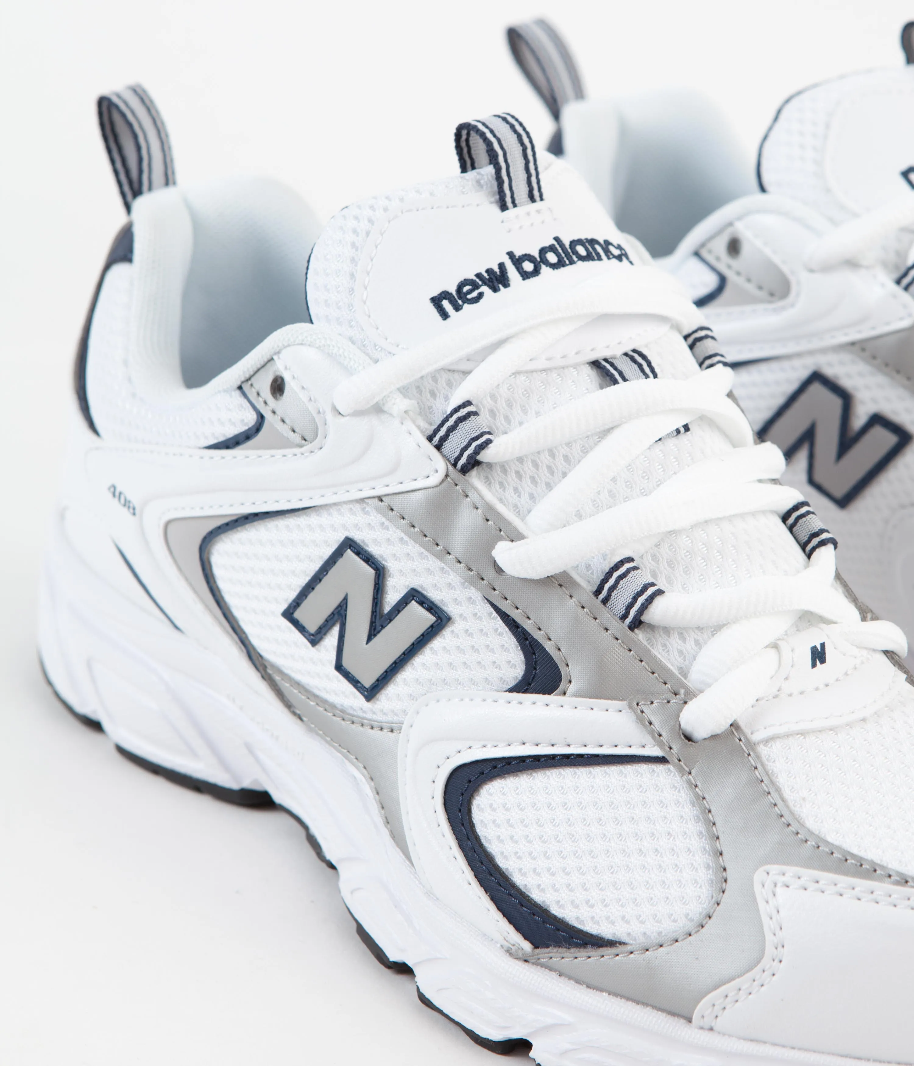 New Balance 408 Shoes - White / Grey