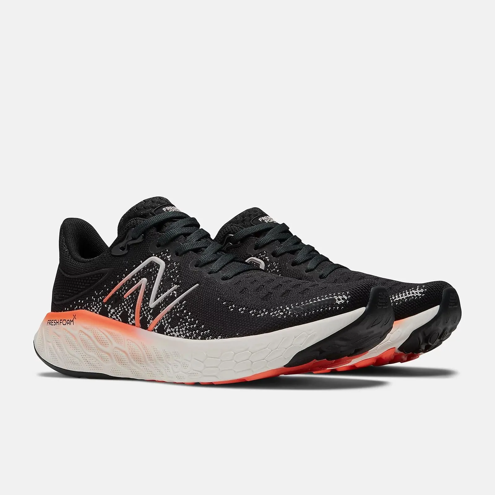 New Balance Women's Fresh Foam X 1080v12 (Black/Coral)