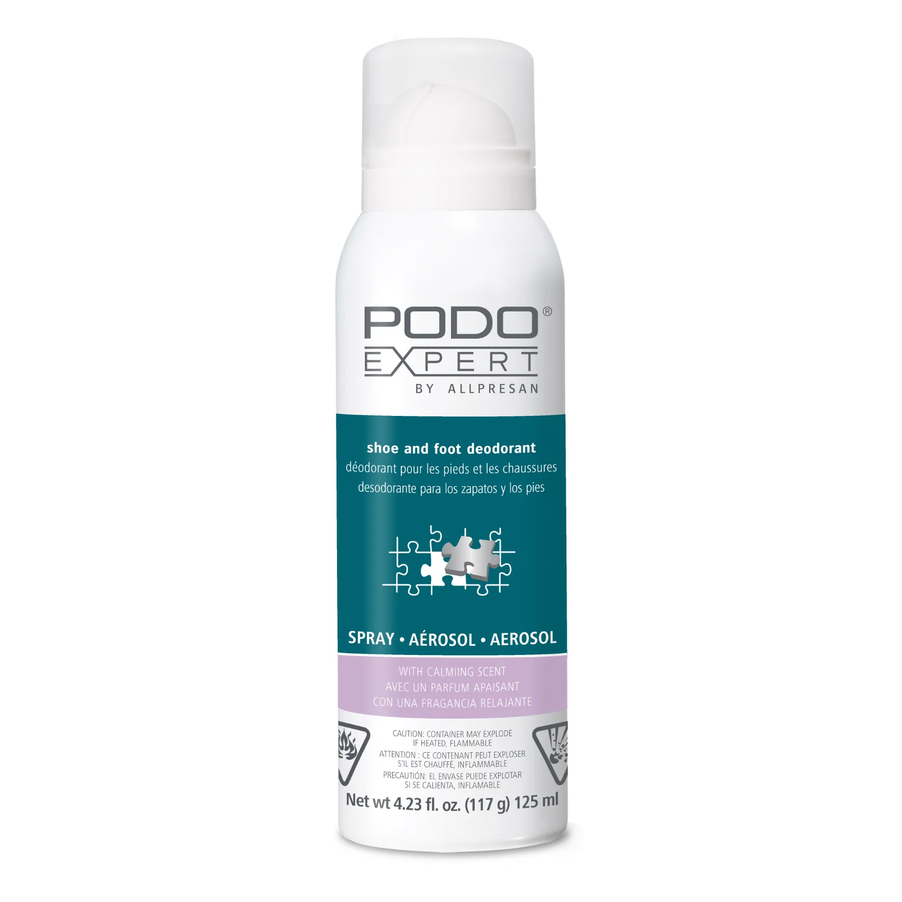 NEW Podoexpert Shoe And Foot Deodorant Spray - Scented