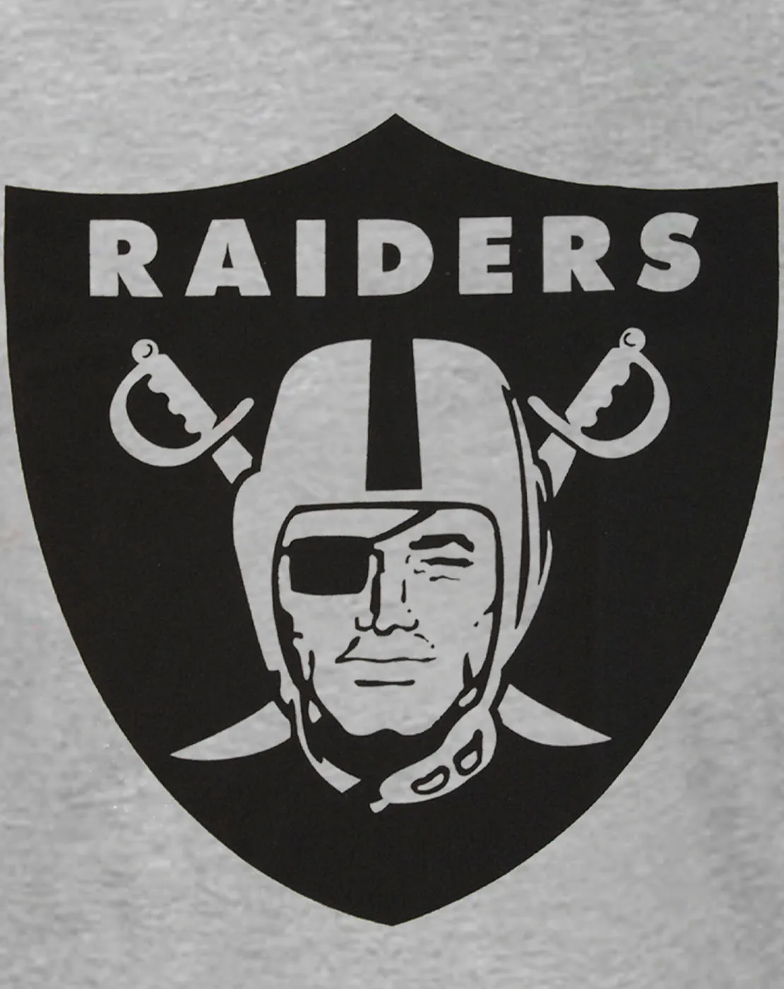 NFL Football Team Las Vegas Raiders Logo Men's Game Short Sleeve Grey T-Shirt