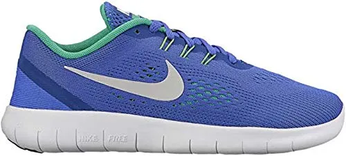 NIKE Boys Free RN (GS) Paramount Blue Running Shoes-5.5 UK 38.5 Euro (833989-404)