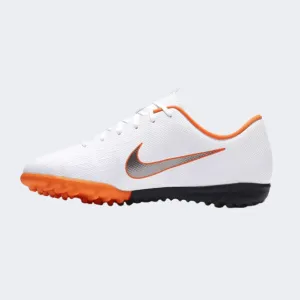 Nike  Mercurial Vaporx 12 Academy Gs Tf  Kids Football Shoes White/Orange