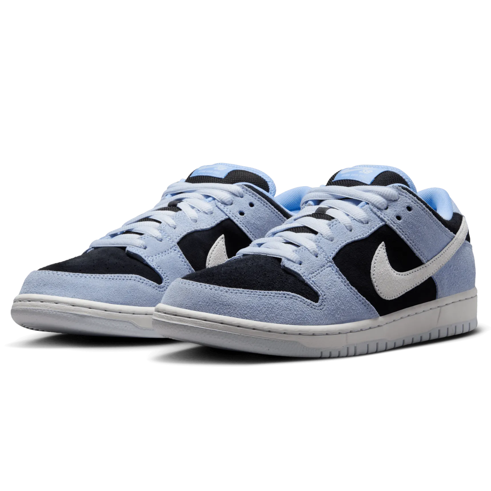 Nike SB Dunk Low Pro Skateboard Shoe - Aluminum/Black-Football Grey