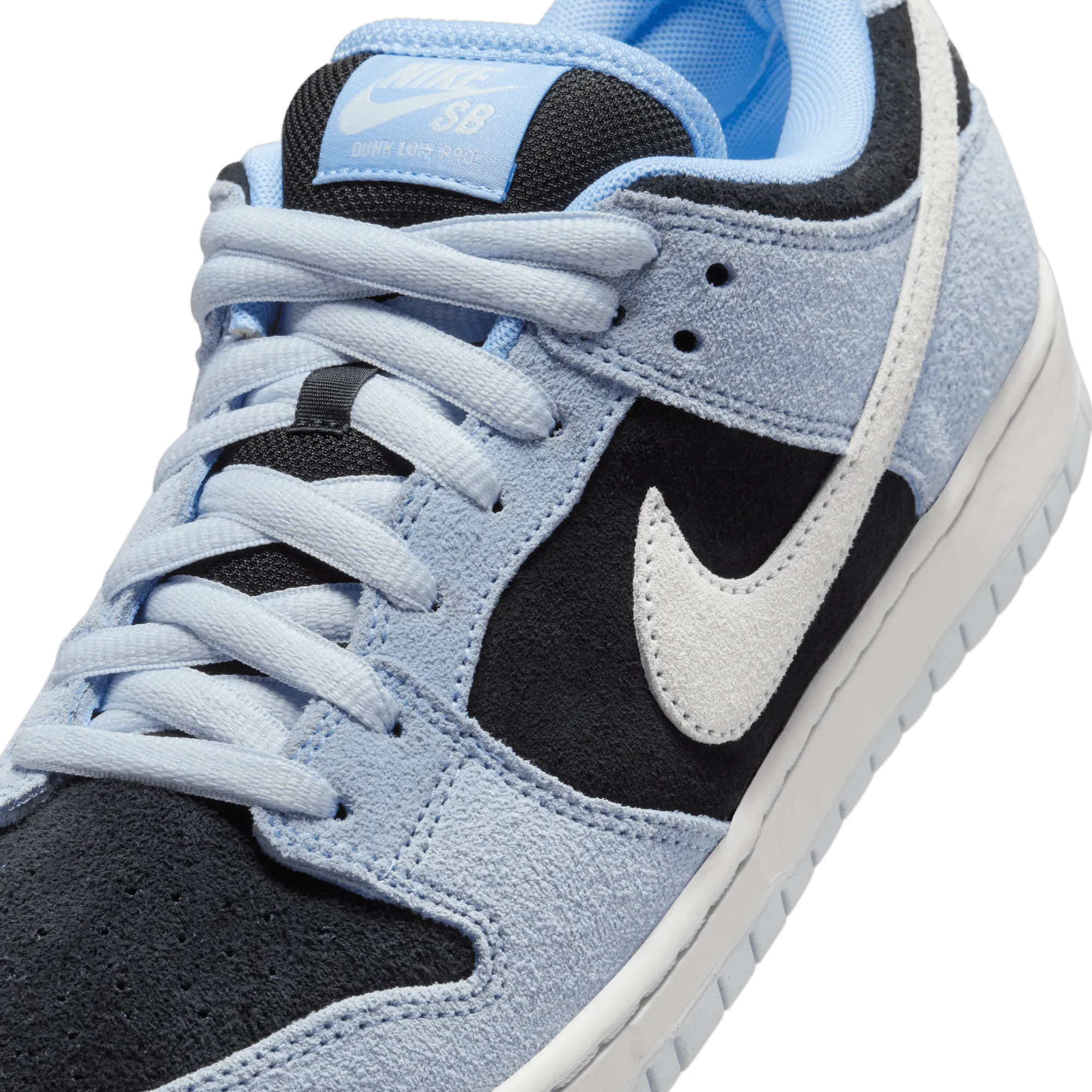 Nike SB Dunk Low Pro Skateboard Shoe - Aluminum/Black-Football Grey