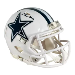 Noah Igbinoghene Signed Dallas Cowboys Alt 2022 Speed Mini Football Helmet (JSA)